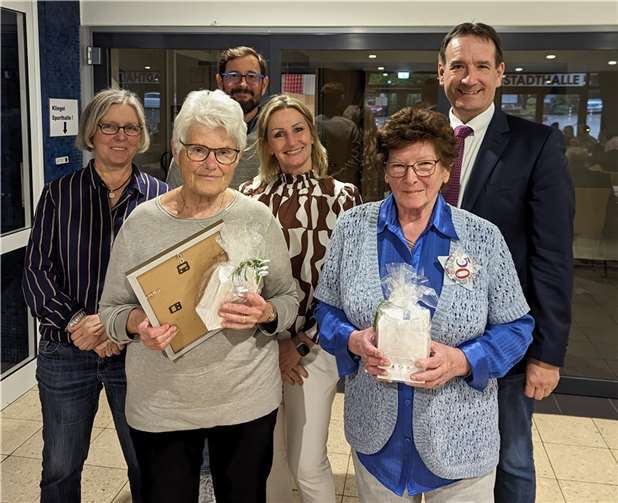 Das neue Ehrenmitglied Liesel Michels.