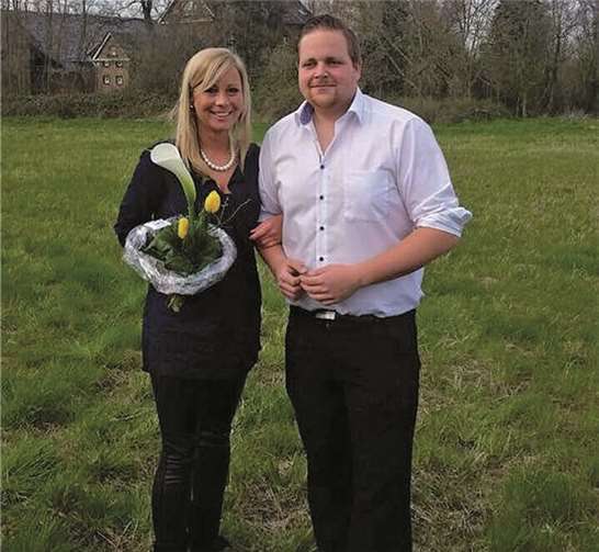 Das neue Heimerzheimer Maipaar Ricarda Strutz und Marcel Mertes. privat
