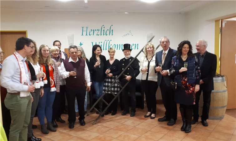 Das neue Jahr wurde im Maternusstift gebührend begrüßt.Maternusstift