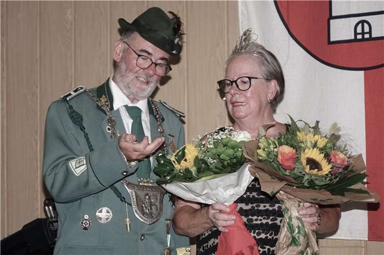 Das neue Königspaar.  Foto: Jürgen Grab