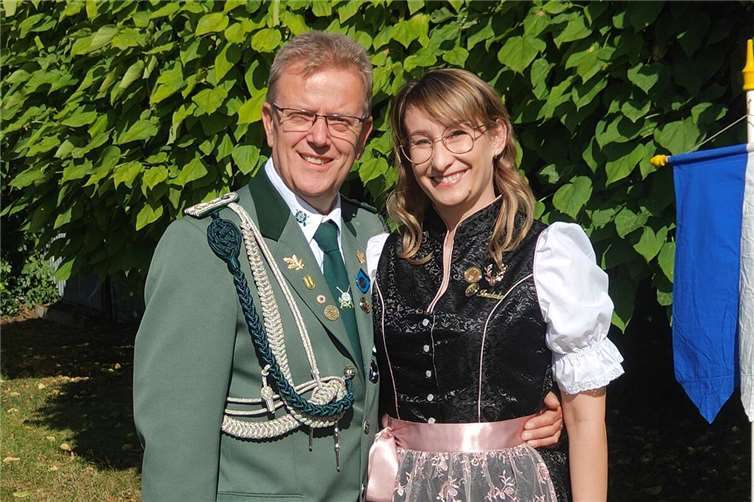 Das neue Königspaar Roman Frank und Izabela Nyga. Foto: privat