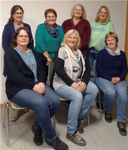 Das neue Leitungsteam: Monika Lichtl, Ida Luxemburger, Uschi Mehlem, Rita Mertes, Ingrid Pauken, Gudrun Raquet und Monika Seul.  Foto: privat