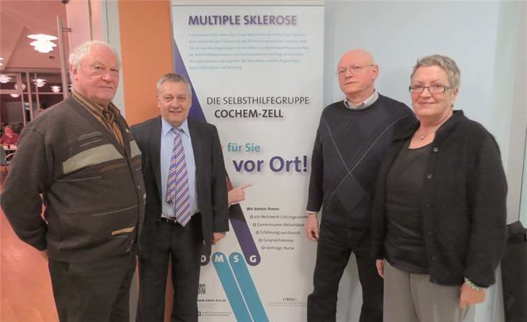 Das neue Leitungsteam der MS-Selbsthilfegruppe Cochem-Zell stellte sich vor. privat