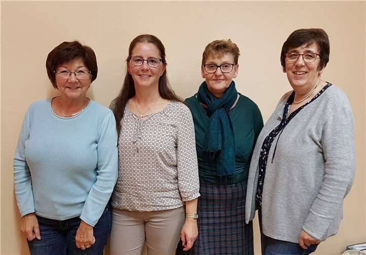 Das neue Leitungsteam (v.l.n.r.): Johanna Döhler, Hildegard Schmitz, Angelika Merz, Ursula Monter. Foto: privat