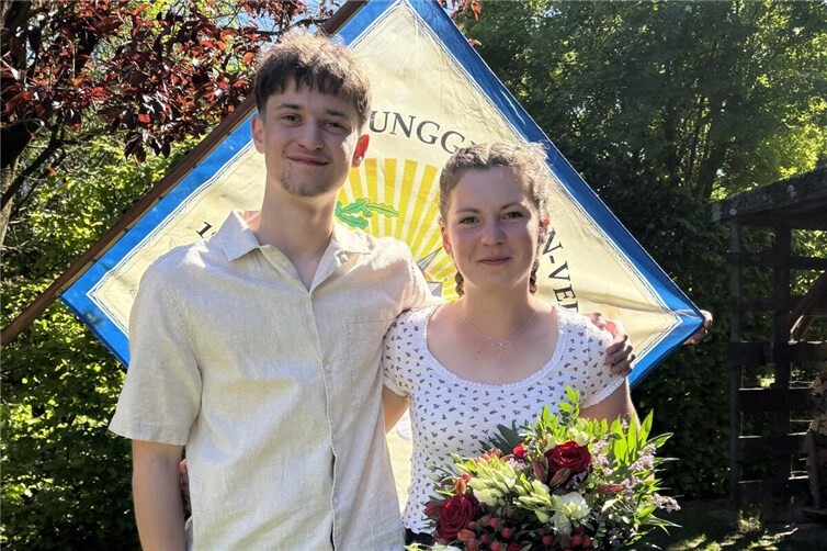 Das neue Maikönigspaar: Max Heinrichs & Franzi Sontag