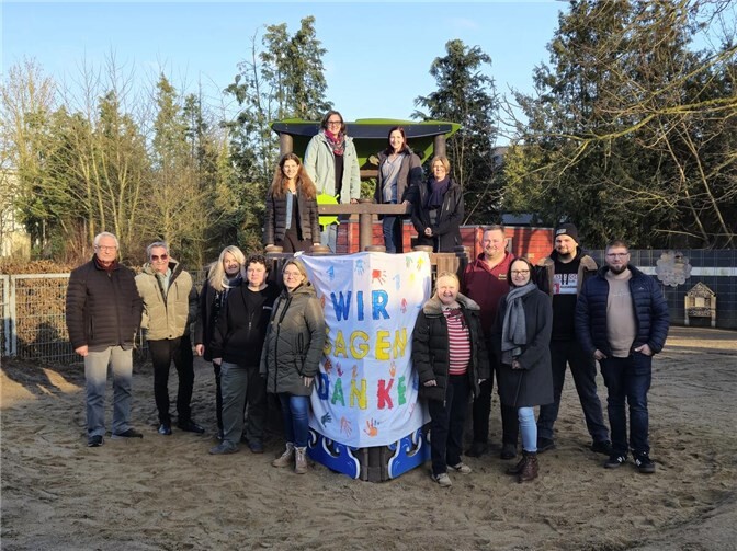 Das neue Piraten-Spielschiff wurde feierlich eingeweiht.  Foto: privat