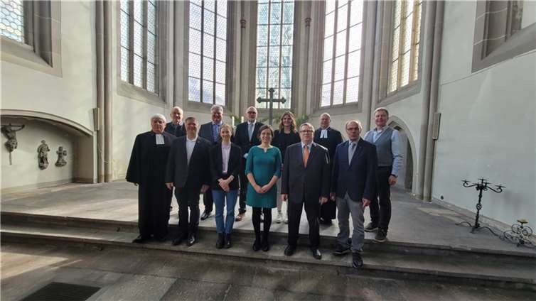 Das neue Presbyterium der Ev. Kirchengemeinde hat seine Arbeit aufgenommen.  Foto: privat