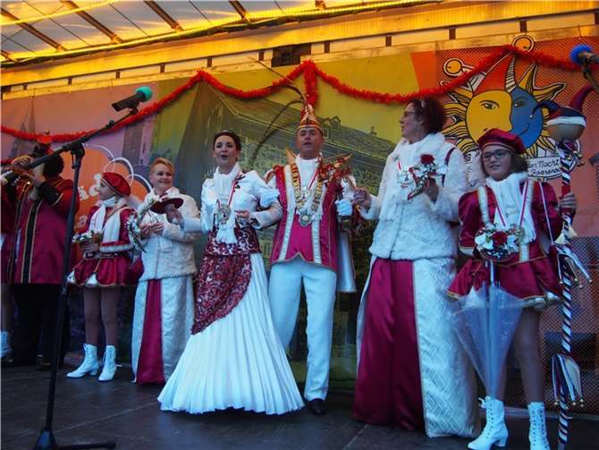 Das neue Prinzenpaar Prinz Markus II. und Prinzessin Nicole I. Fotos: UBU 