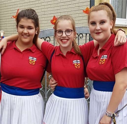 Das neue Prinzessinenteam steht schon in den Startlöchern. privat