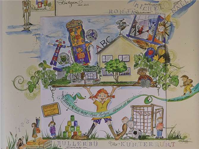 Das neue Schulbild der Winninger Astrid-Lindgren-Schule. Privat