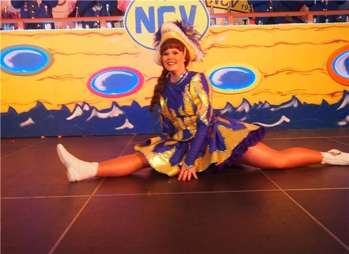 Das neue Tanzmariechen Laura Deböser.