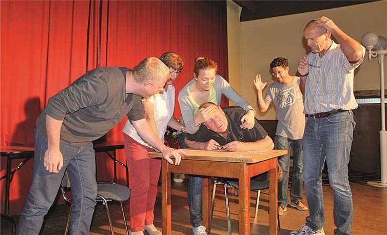 Das neue Theaterstück verspricht gute Unterhaltung.  privat
