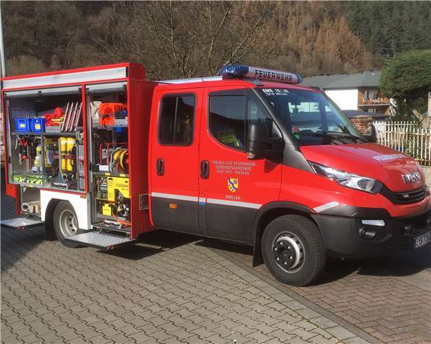 Das neue Tragkraftspritzenfahrzeug Wasser.Foto: Feuerwehr Miellen