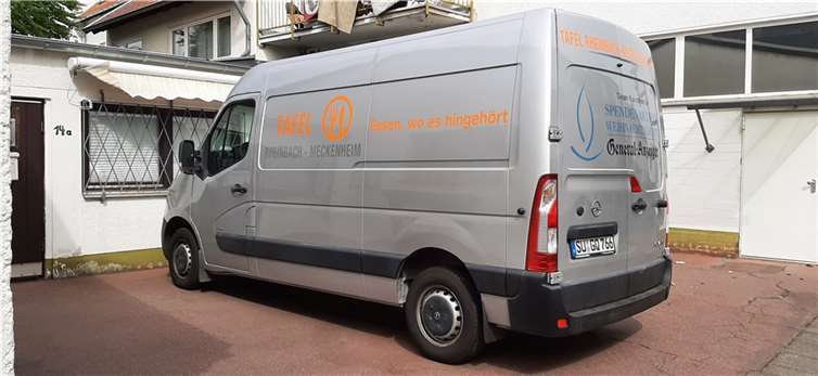 Das neue Transportfahrzeug der Tafel Rheinbach-Meckenheim.  Foto: privat