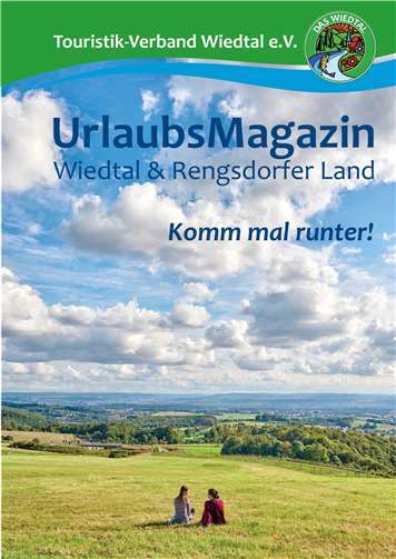 Das neue UrlaubsMagazin 2022 für das Wiedtal und das Rengsdorfer Land liegt vor. Foto: Touristik-Verband Wiedtal e.V.