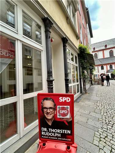 Das neue Wahlkreisbüro von Thorsten Rudolph befindet sich mitten in der Koblenzer Altstadt. Foto: Wahlkreisbüro Thorsten Rudolph/Volker Schmidt