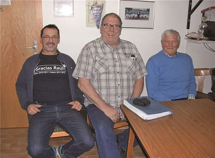 Das neue/alte Team nimmt seine Aufgaben auf. privat