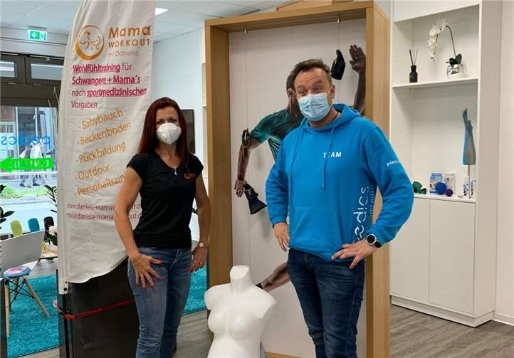 Das pedics Sanitätshaus bietet ab sofort ein Intensiv-Coaching für Frauen nach der Entbindung an.Foto: Privat