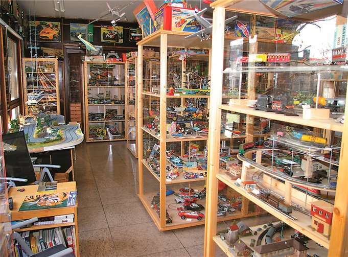 Das private Spielzeugmuseum von Ludwig Caratiola. privat