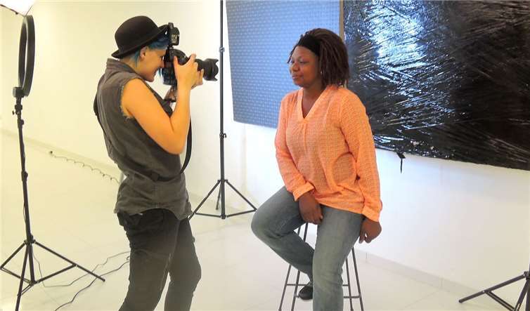 Das professionelle Foto-Shootingfür das perfekte Bewerbungsfoto war stark angefragt.