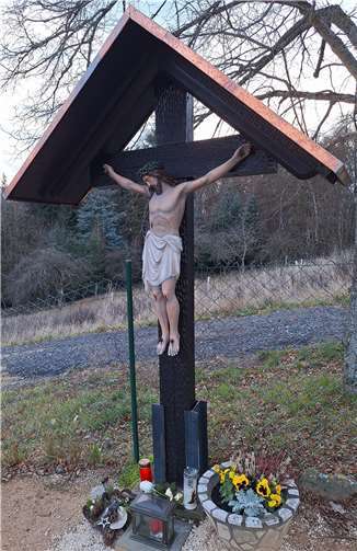 Das restaurierte Kreuz. Foto: A. Rosenbach