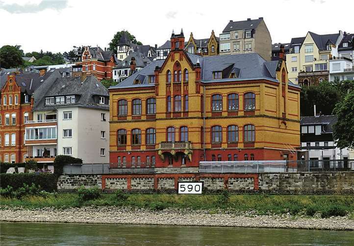 Das „rheinische Nizza“ in Pfaffendorf.Oswald Senner