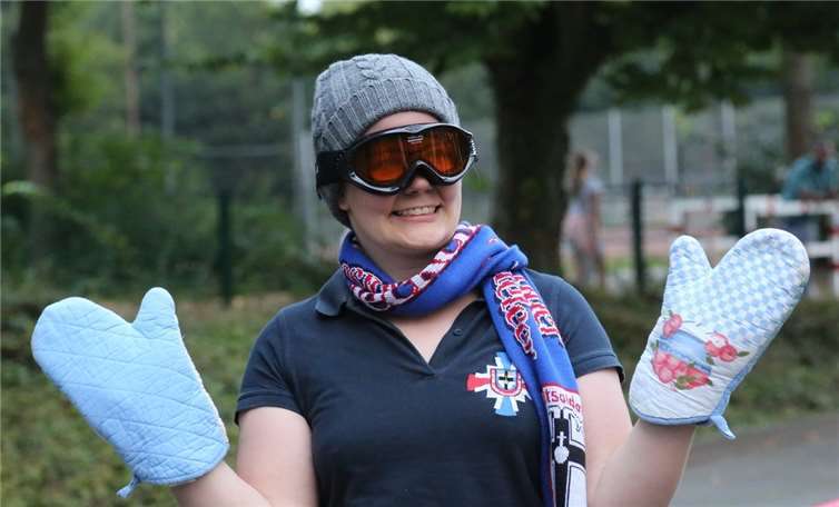 Das richtige Outfit muss auf jeden Fall sein.