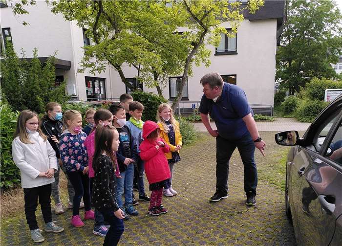 Das richtige Verhalten bei Ansprache aus dem Auto waren eines der Themen. Foto: privat
