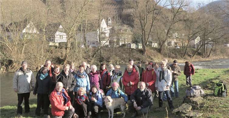 Das romantische Ahrtal mit seinen hübschen kleinen Orten war das erste Ausflugsziel des Eifelverein Untermosel im neuen Jahr. privat