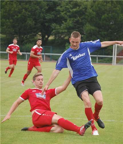 Das saftige Grün im Leo-Schönberg-Stadion wissen alle Spieler zu schätzen. Im vergangenen Jahr wurde ein neuer Rasen verlegt.