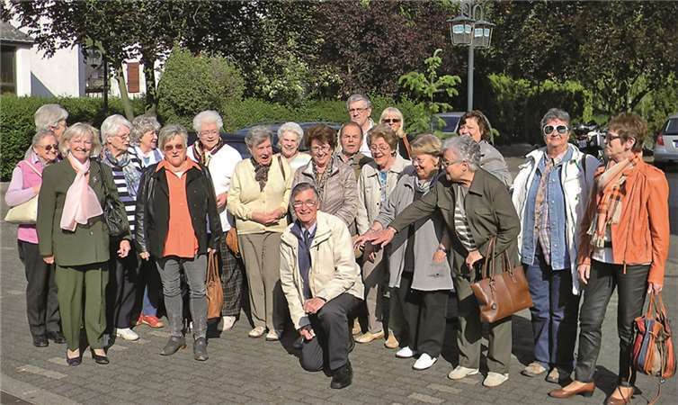 Das schöne Wetter bot den VDKlern tolle Ausblicke. privat