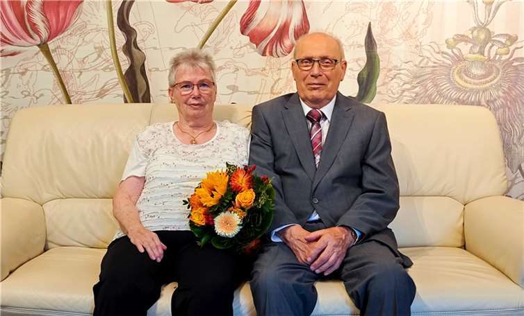 Das seltene Fest der Diamantenen Hochzeit feierten jüngst Richarda und Jürgen Kirchhoff.  Foto:Thorsten Kirchhoff