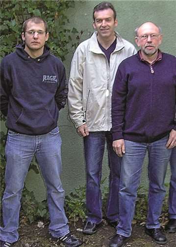 Das siegreiche BSC-Team mit Markus Schäfer, Stefan Weinand und Bernd Eisbach.privat