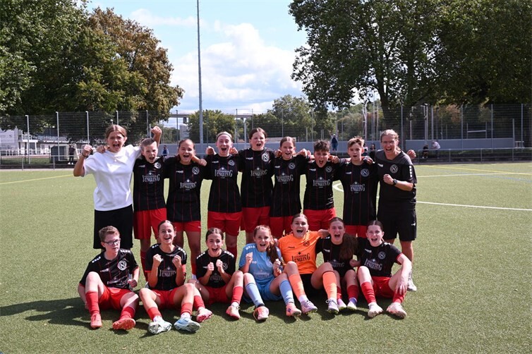 Das siegreiche Team