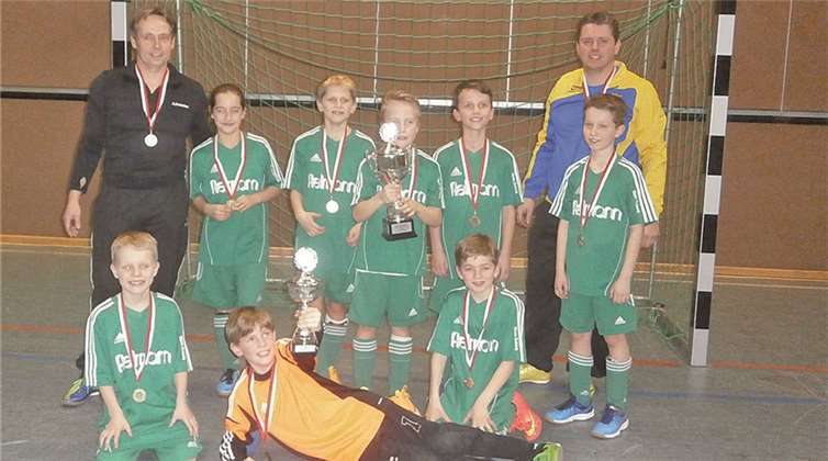 Das siegreiche Team der JSG Waldorf Privat