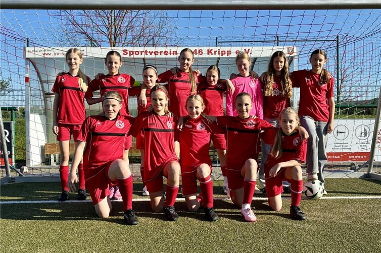 Das siegreiche Team der U13-2 des SC 13 Bad Neuenahr 