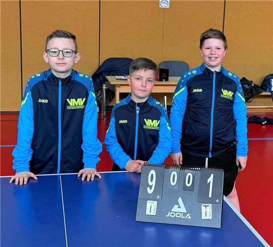 Das siegreiche Team (v.l.): Jonas Sauer, Emil Kettner und Nils Huß. Foto: Michael Schreiber