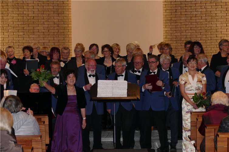 Das tolle Jubiläumskonzert sorgte für lang anhaltenden Applaus beim Publikum.privat