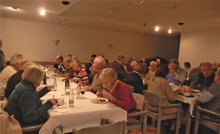 Das traditionelle Döppches-Koche-Essen war auch in diesem Jahr wieder gut besucht. privat