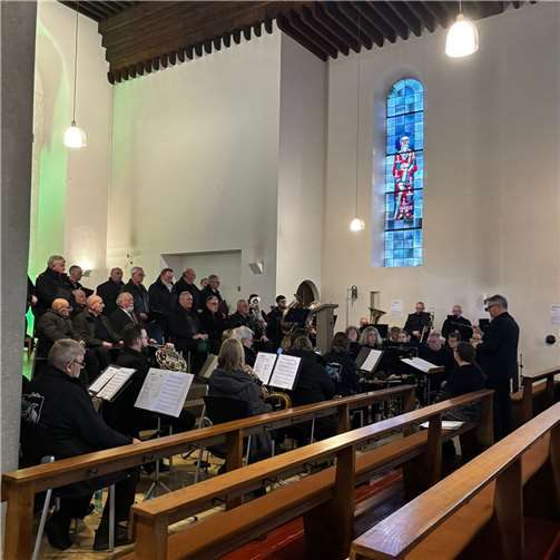 Das traditionelle Neujahrskonzert der Musikfreunde Fidelia Wormersdorf, zusammen mit dem Männergesangverein (MGV) Altendorf-Ersdorf und dem Sängerbund Flerzheim, markierte am vergangenen Sonntag einen festlichen Start ins neue Jahr. Foto: privat
