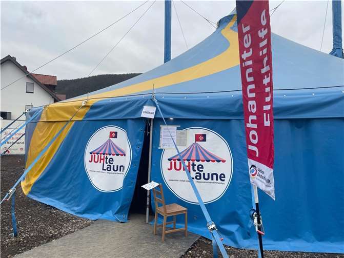Das ungewöhnlichste Wahllokal der Ahr steht in Dernau.  Fotos: ROB