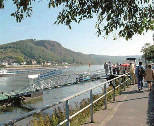 Das untere Mittelrheintal zwischen Andernach und Remagen. ARD-Foto.de