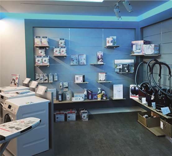 Das vielfältige Angebot wird äußerst dekorativ präsentiert.