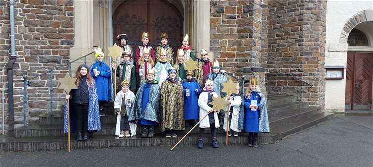 Das vorläufige Spendenergebnis der Sternsinger beträgt 2.237,15 Euro. Foto: privat