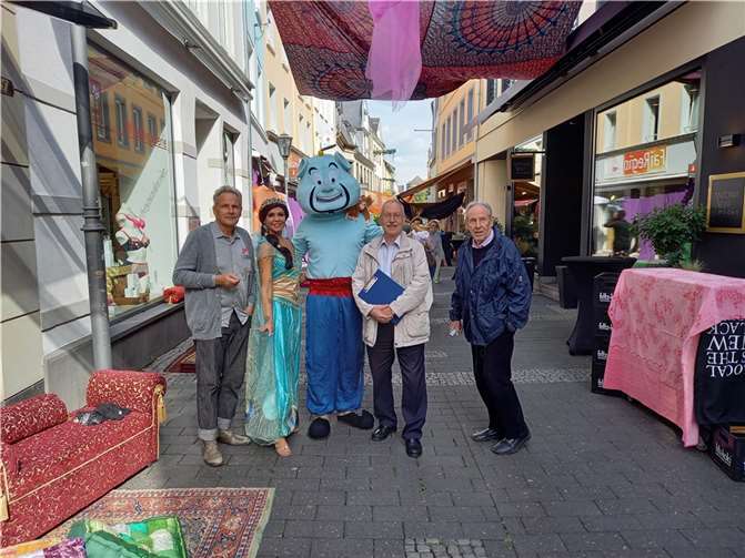 „Das wäre doch etwas für Koblenz!“ - Bürgerinitiative „Unsere Altstadt“ besuchte Andernach. Foto: Hermann Schäfer