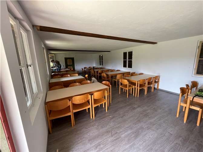 Das wiederhergerichtete Vereinsheim.  Foto: privat
