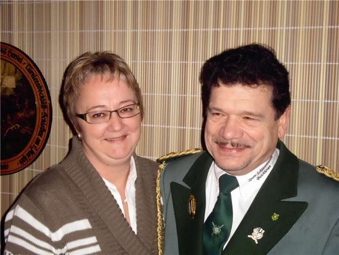 Das zukünftige Kaiserpaar: Petra und Peter Josef Scheben.