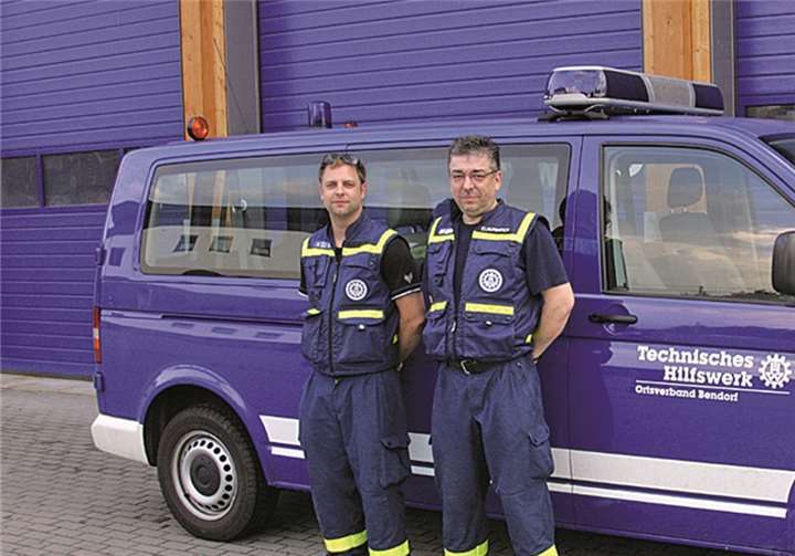 Das zweiköpfige Team übernimmt Materialtransporte im Raum Riesa. THW-Bendorf