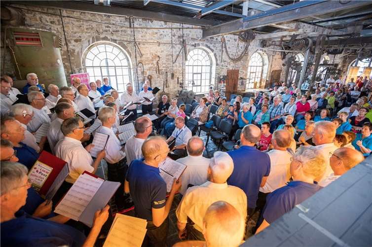 Das zweite Westerwälder Chorfest findet im Stöffelpark statt. Foto: privat