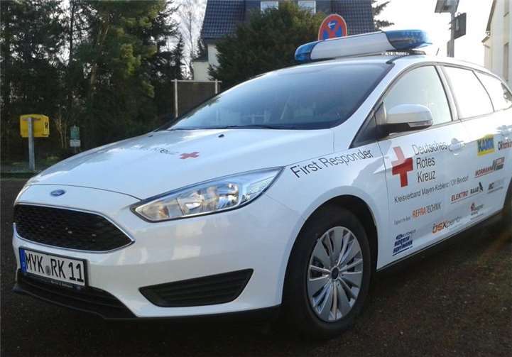 Das„First-Responder-Team“ kam 2018 auf 201 Einsätze.Foto: First-Responder-Team Bendorf